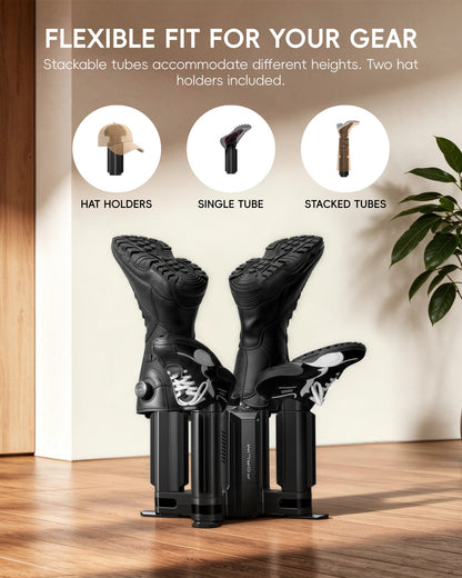 SK3001 4-Port Shoe & Boot Dryer with PTC Heating