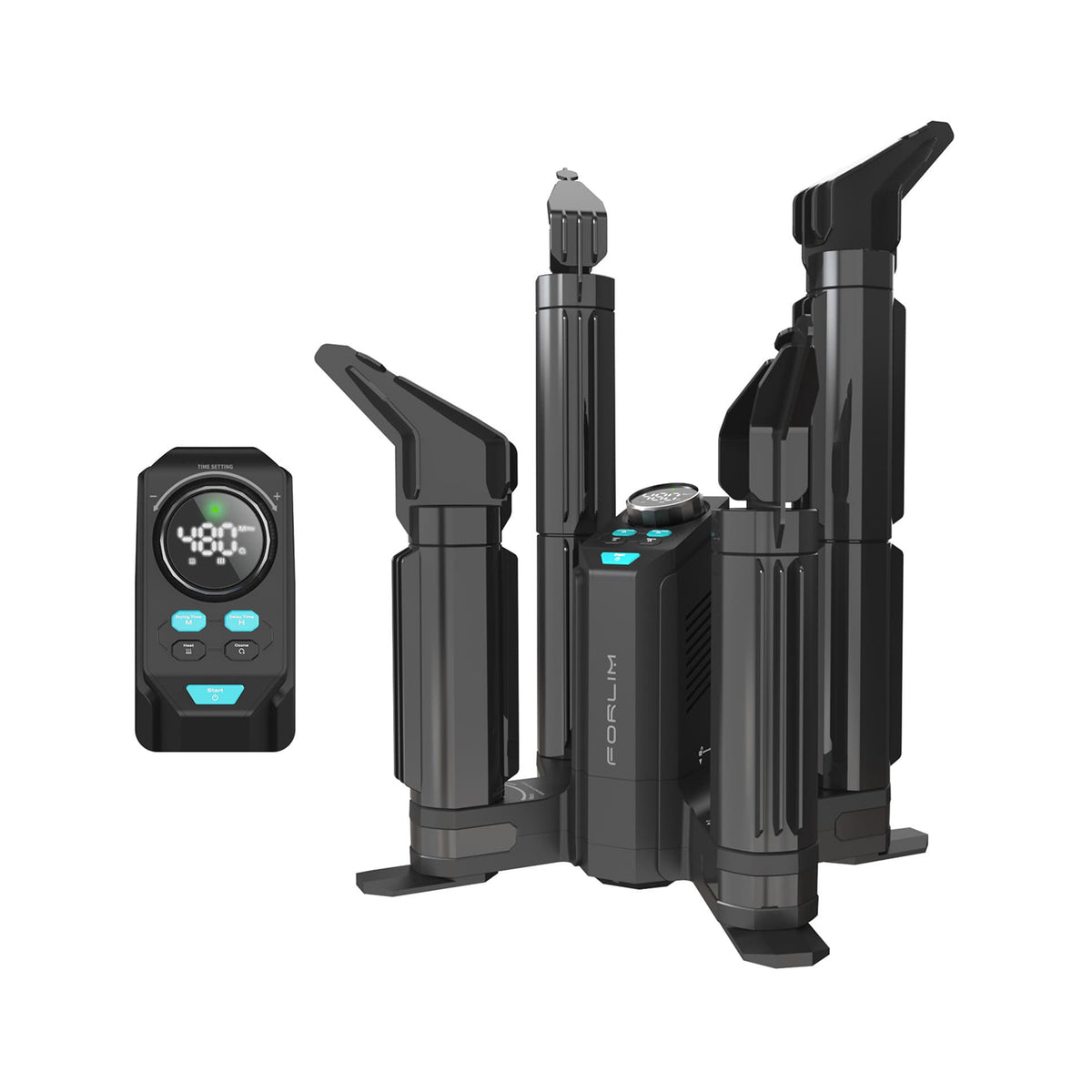 Shoe & Boot Dryer, 4 Ports, PTC Heating, 4 Drying Modes