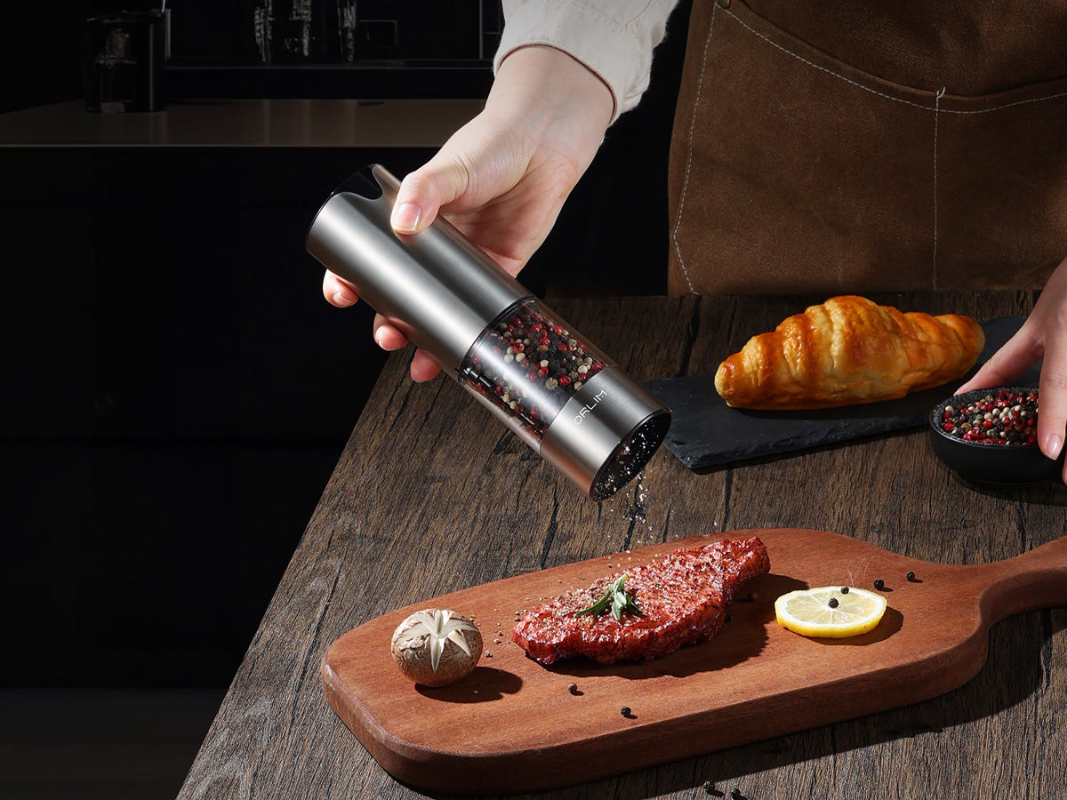 Gravity Electric Salt and Pepper Grinder